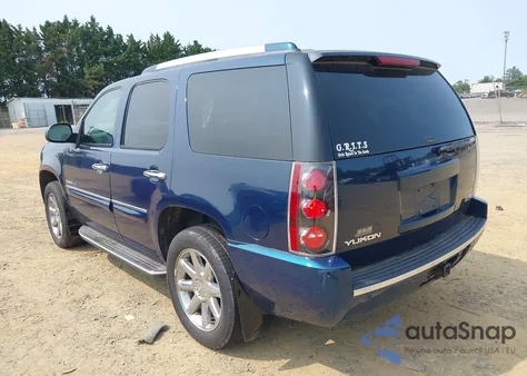2007 GMC Yukon Denali из США, поврежденный, VIN 1GKFK63847J313456
